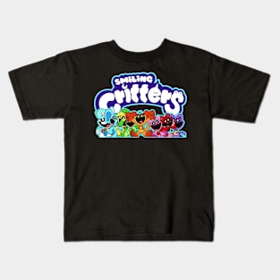 Family Cartoons - Smiling Critters Kids T-Shirt